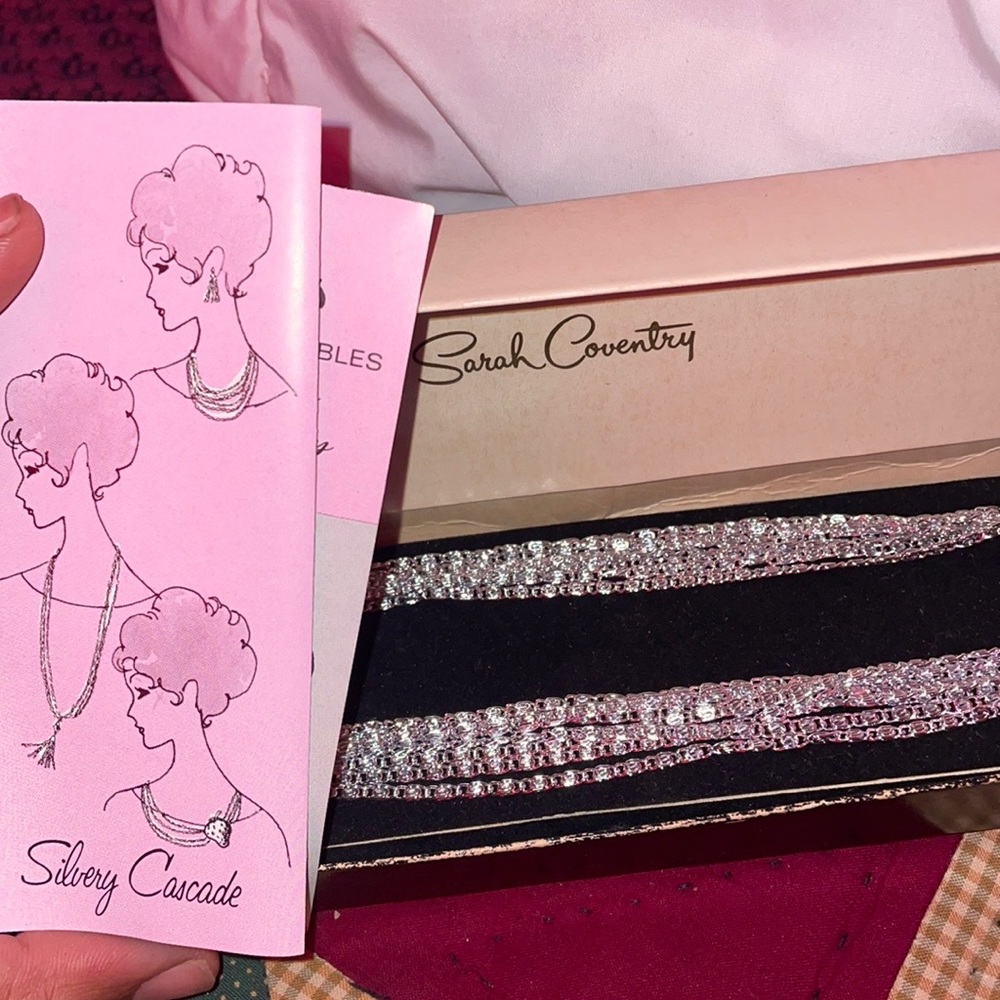 SARAH COVENTRY fine fashion jewelry. “Silvery Cascade”
